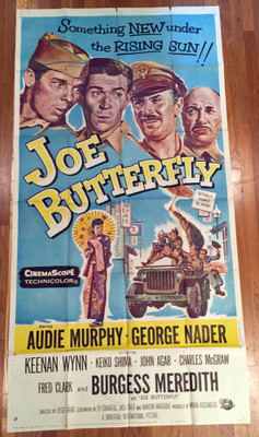 Original Joe Butterfly (1957) movie poster in VG condition for $35.00