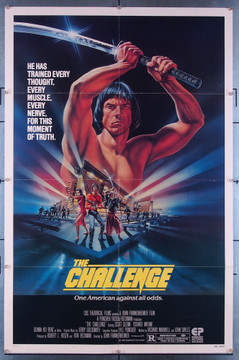 CHALLENGE, THE (1982) 27397 Embassy Films Original One-Sheet Poster (27x41) Folded  Very Fine Condition