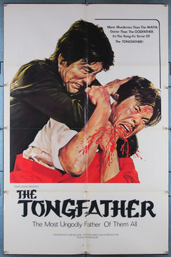 TONGFATHER, THE (1974) 27426 Aquarius Releasing Original U.S. One-Sheet Poster (27x41) Folded  Very Fine Condition