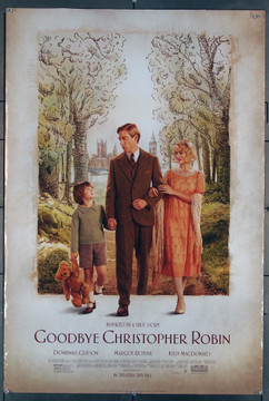 GOODBYE CHRISTOPHER ROBIN (2017) 27757 Fox Searchlight Pictures Original U.S. One-Sheet Poster (27x40) Rolled  Fine Plus Condition