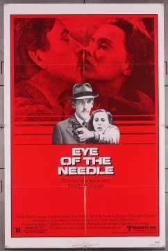 EYE OF THE NEEDLE (1981) 27161 Original United Artists 1981 Release One Sheet Poster (27x41)  Very Fine Condition