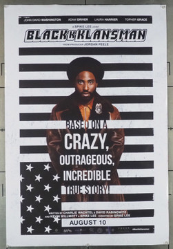 BLACKkKLANSMAN (2018) 28070 Focus Features Original U.S. One-Sheet Poster (27x40) Rolled  Fine Condition