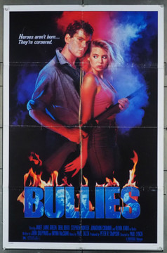 BULLIES (1986) 11562 Universal PIctures Original One-Sheet Poster (27x41) Folded  Average Used Condition