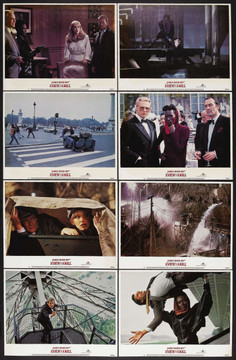 VIEW TO A KILL, A (1985) 4447 MGM/UA Original U.S. Lobby Card Set   Eight 11x14 Cards  Very Fine Plus Condition