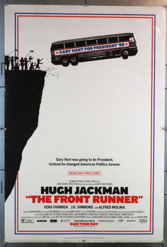 FRONT RUNNER, THE (2018) 28226 Columbia PIctures Original U.S. One-Sheet Poster (27x40) Rolled  Fine Plus Condition