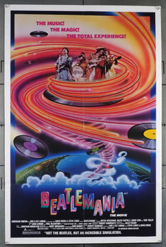 BEATLEMANIA (1981) 11  Movie Poster  David Leon  Tom Teeley  Mitch Weissman   Joseph Manduke  Beatles Tribute Film American Cinema Releasing Original U.S. One-Sheet Poster (27x41) Folded  Very Fine Condition