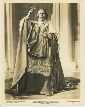 CARDINAL RICHELIEU (1935) 28526  GELATIN SILVER PRINT  GEORGE ARLISS United Artists Original Gelatin Silver Print (8x10) Studio Photograph  Fine Plus Condition