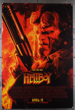 HELLBOY (2019) 28546 Lionsgate Original U.S. One-Sheet Poster (27x40) Rolled  Very Fine Condition