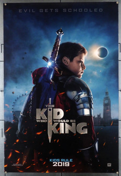 KID WHO WOULD BE KING, THE (2019) 28458 Fox Original U.S. One-Sheet Poster (27x40) Rolled Double-sided  Very Gently Used  Fine Condition