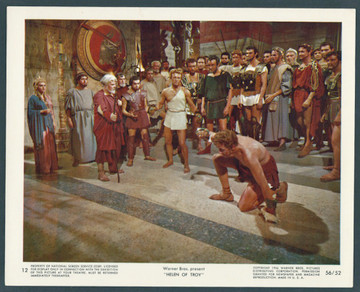 HELEN OF TROY (1956) 28600 Warner Brothers Original 8x10 Color Lithograph  Very Fine Condition