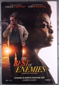 BEST OF ENEMIES, THE    (2019) 28578 STX Films Original U.S. One-Sheet Poster (27x40)  Rolled  Very Fine Condition