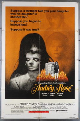 Original Audrey Rose (1977) movie poster in AU condition for $15.00