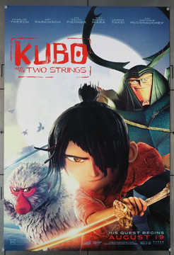 KUBO AND THE TWO STRINGS (2016) 26374 Focus Features Original U.S. One-Sheet Poster (27x40) Rolled  Double-Sided  Very Fine