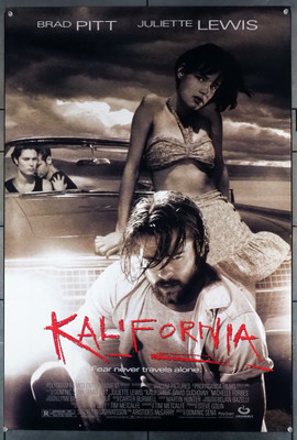 Original Kalifornia (1993) movie poster in VF condition for $45.00