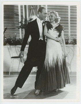 GAY DIVORCEE, THE (1934) 28832  Gelatin Silver Print   Issued for TV Gelatin Silver Print (8x10)  Fine Condition  FRED ASTAIRE   GINGER ROGERS