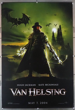 VAN HELSING (2004) 28925   Hugh Jackman Movie Poster Universal Pictures Original U.S. Advance One-Sheet Poster (27x40) Double Sided  Very Good, rolled, condition