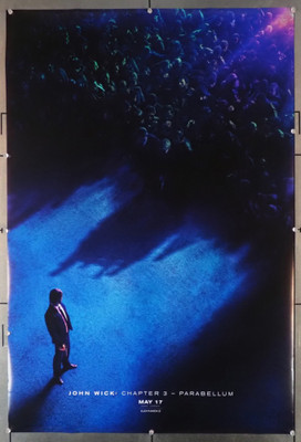 Original John Wick: Chapter 3 - Parabellum (2019) movie poster in