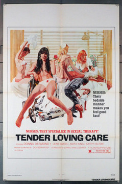 TENDER LOVING CARE (1974) 3757 New World Studios Original U.S. One-Sheet Poster (27x41) Folded  Fine Plus Condition