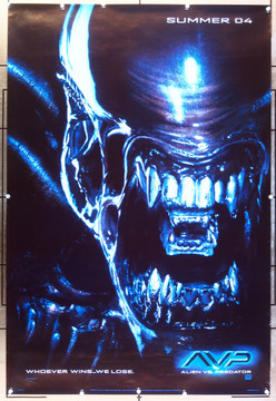 AVP: ALIEN VS. PREDATOR (2004) 25997   Movie Poster Original U.S. Advance One-sheet Poster  (27x40) Double-Sided  Very Fine Condition