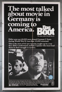 DAS BOOT (1981) 29181   Wolfgang Petersen Movie Poster Original U.S. One-Sheet Poster (27x41) Folded Fine Plus Condition