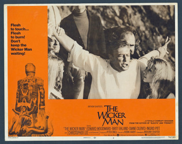 WICKER MAN, THE (1973) 29344  Original U.S. Scene Lobby Card  Rare!