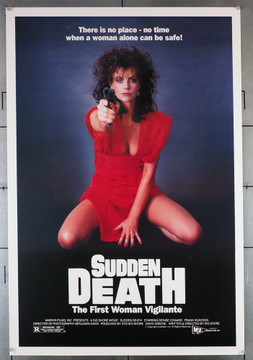 SUDDEN DEATH (1985) 440  Movie Poster  Rolled Original U.S. One-Sheet Poster (27x41) Rolled  Very Fine Condition