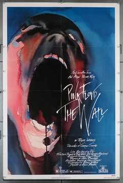 PINK FLOYD: THE WALL (1982) 29276   Bob Geldof  Pink Floyd Movie Poster  Art by Gerald Scarfe Original U.S. One-Sheet Poster (27x41) Folded  Very Fine Condition