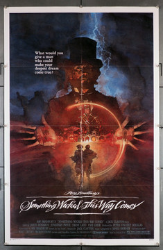 SOMETHING WICKED THIS WAY COMES (1983) 29305   Art by Dave Grove Movie Poster Original U.S. One-Sheet (27x41)  Folded  Fine Plus Condition