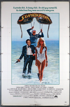 SUNBURN 1979) 29317  Bo Derek  Charles Grodin  Art Carney Movie Poster   Art by Morgan Kane Original U.S. One-Sheet Poster (27x41). This poster is folded and is very good plus condition