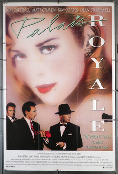 PALAIS ROYALE (1988) 29272   Kim Catrall Movie Poster Original U.S. One-Sheet Poster (27x41) Folded  Fine Plus Condition