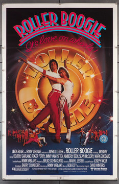 ROLLER BOOGIE (1979) 29292 United Artists Original One-Sheet Poster  (27x41) Folded  Very Good Condition