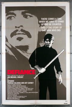 DEFIANCE (1980) 2776 Movie Poster (27x41)   Jan-Michael Vincent  Art Carney  Theresa Saldana  John Flynn Original One-Sheet Poster (27x41)  Folded  Very Fine Condition