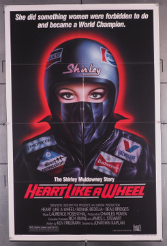 HEART LIKE A WHEEL (1983) 29205   Bonnie Bedelia  Jonathan Kaplan   Movie Poster Original U.S. One-Sheet Poster (27x41) Folded  Fine Condition