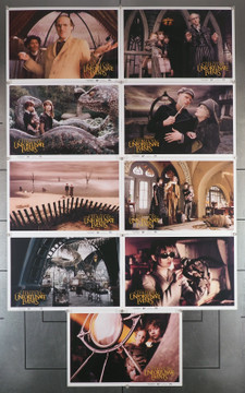 A SERIES OF UNFORTUNATE EVENTS (2004) 16370  Lobby Cards Original Set of Lobby Cards  Nine Individualf 10x15 cards  Very Fine Plus Condition