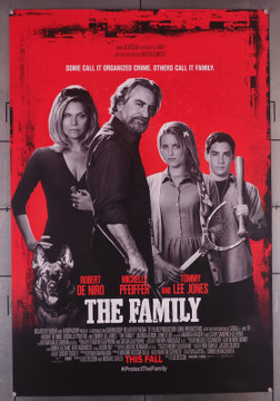 FAMILY, THE (2013) 29453 Original U.S. One-Sheet Poster (27x40)  Rolled  Double-Sided  Very Fine