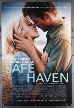 SAFE HAVEN (2013) 29459 Movie Poster  Julianne Hough   Josh Duhamel	 Original U.S. One-Sheet Poster (27x40)  Rolled  Double-Sided  Fine Plus Condition