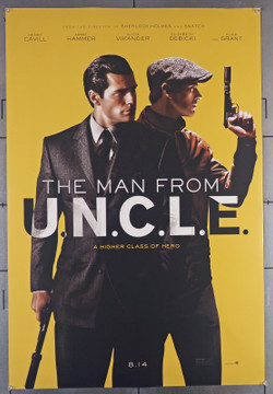 MAN FROM U.N.C.L.E., THE (2015) 29455  Movie Poster  (27x40)  Rolled  Fine Plus Original U.S. One-Sheet Poster (27x40) Rolled and Double-Sided  Fine Plus Condition