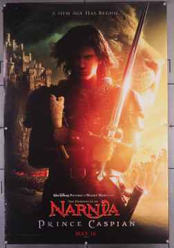 CHRONICLES OF NARNIA, THE: PRINCE CASPIAN (2008) 29501  Movie Poster  Advance One-Sheet  Double Sided Original Teaser or Advance One-Sheet Poster (27x40)  Good Condition  Double Sided