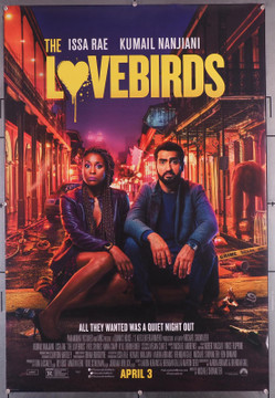 LOVEBIRDS, THE (2020) 29518  Movie Poster  (27x40)  Rolled  Fine Plus Condition Original U.S. One-Sheet Poster (27x40)  Rolled  Fine Plus