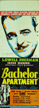 BACHELOR APARTMENT (1931) T21680  Australian Movie Poster  15x40  Lowell Sherman   Irene Dunne Original RKO Australian Daybill Poster (15x40). Very fine condition.  Folded