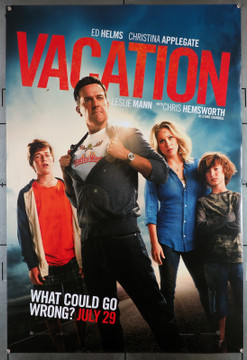 VACATION (2015  ) 29466  Movie Poster  (27x40)  Ed Helms  Christina Applegate  Skyler Gisondo  Steele Stebbins Original U.S. One-Sheet Poster (27x40)  Rolled  Very Fine