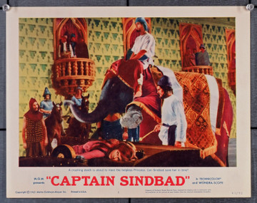 CAPTAIN SINDBAD (1963) 29527  (11x14)  Scene Card   Heidi Bruhl Original U.S. Scene Lobby Card (11x14)  Very Fine Condition