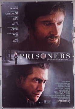 PRISONERS (2013) 29586  Movie Poster (27x40)  Double Sided  Very Good Plus Condition  Hugh Jackman   Jake Gyllenhaal	 Original U.S. One-Sheet Poster (27x40)  Rolled  Double-Sided  Very Good Plus Condition