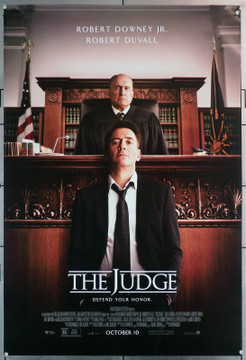 Judge, the (2014) 29636 Movie Poster  (27x40)  Robert Duvall  Robert Downey, Jr. Original U.S. One-Sheet Poster (27x40)  Rolled  Very Fine