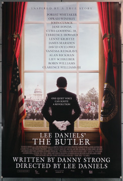 LEE DANIELS' THE BUTLER (2013) 29643  Movie Poster  27x40  Rolled  Forest Whitaker  Lee Daniels Original U.S. One-Sheet Poster (27x40)  Rolled  Very Fine Condition