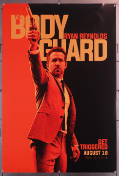 HITMAN'S BODYGUARD, THE (2017) 29649  Teaser Poster   Ryan Reynolds   27x40 Rolled Original U.S. One-Sheet Poster (27x40) Rolled  Very Fine Condition