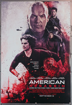 AMERICAN ASSASSIN (2017) 29674  Movie Poster  27x40  Double-Sided  Dylan O'Brien  Michael Keaton Original U.S. One-Sheet (27x40)  Rolled  Double-Sided