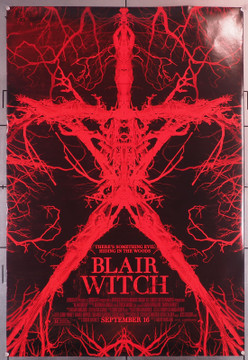 BLAIR WITCH (2016) 29676  Movie Poster (27x40)  Rolled  Double Sided   Adam Wingard Original U.S. One-Sheet Poster (27x40)  Rolled  Double Sided  Fine Plus Condition