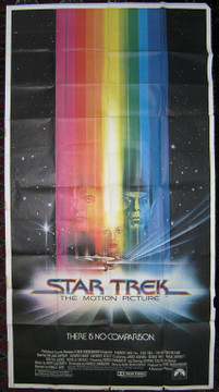 STAR TREK (1979) 9174  Internation Style Three-Sheet Movie Poster   Art by Bob Peak Paramount Three Sheet International Style. (76 x 41).  Very Good Plus Condition.