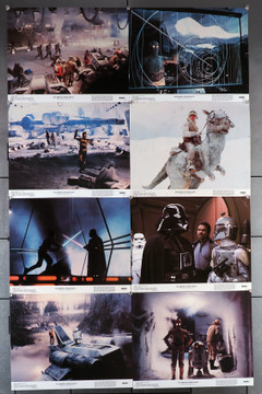 STAR WARS: EPISODE V - EMPIRE STRIKES BACK, THE (1980) 29793  11x14 Lobby Card Set  Eight Individual Cards  Original U.S. Lobby Card Set  Eight 11x14 Cards  Very Good to Very Fine   Theater-Used